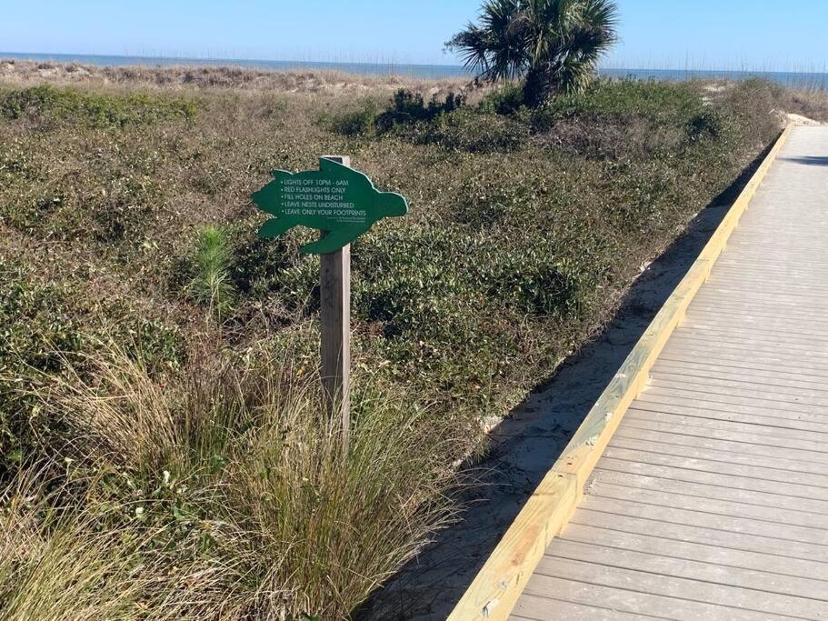 Feelin Tip'Sea-Oceanview Retreat Steps To Beach Pulau Hilton Head Luaran gambar